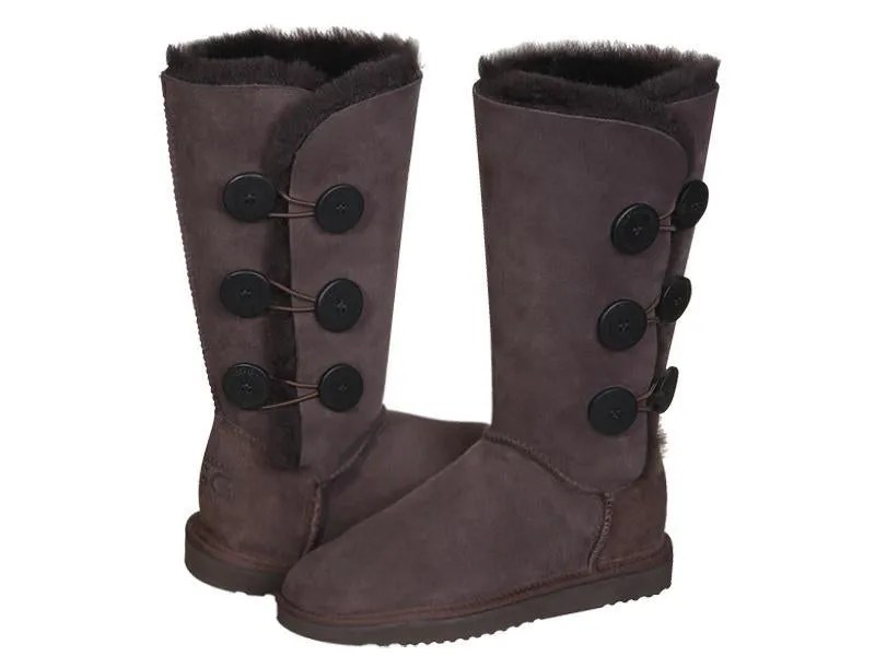Australian UGG Original Tall 3 Button WATER PROOF UGG Boots  - 8 Colours