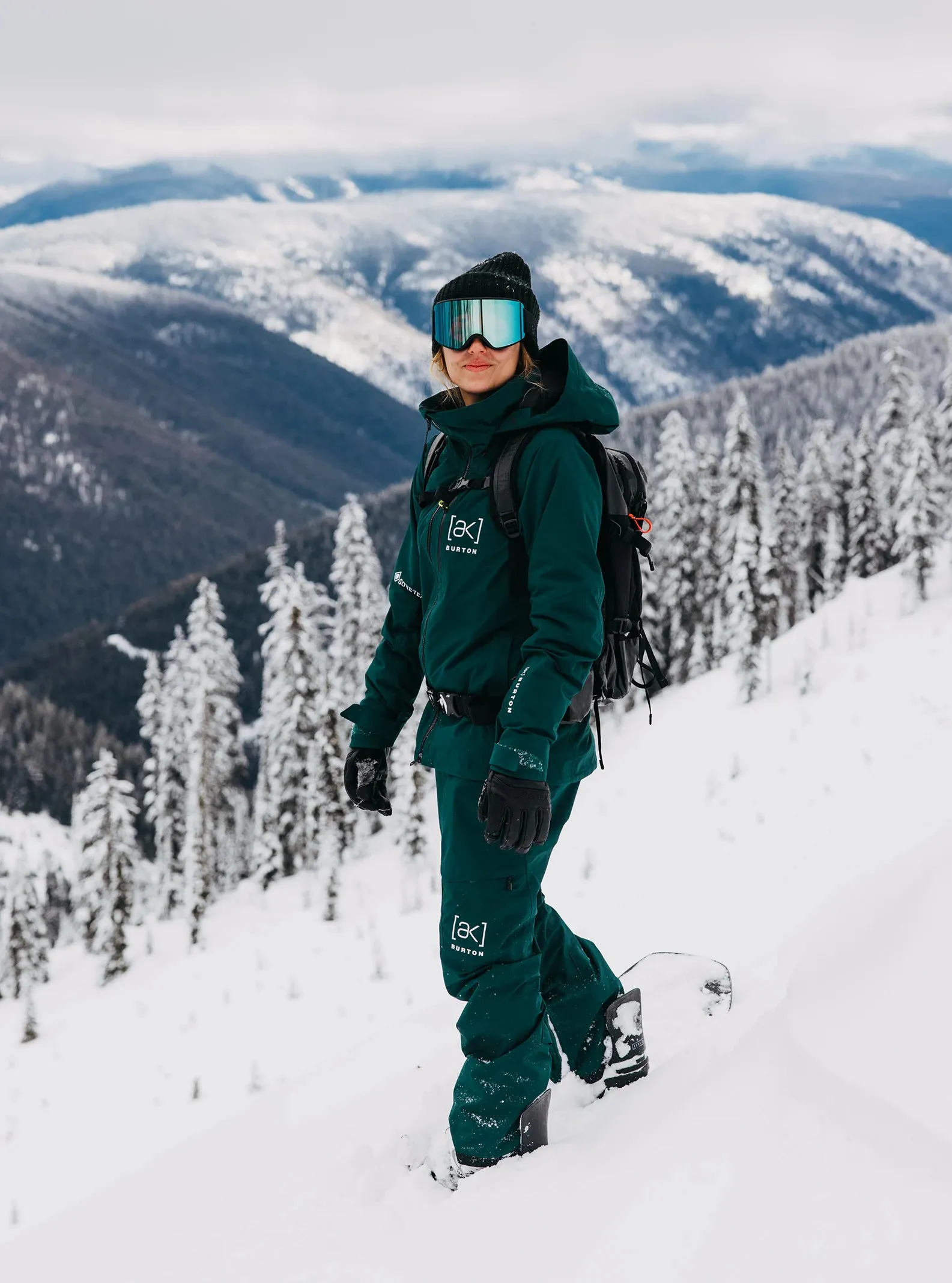 Burton [ak] Summit GORE-TEX Pants Womens 2025 Deep Emerald