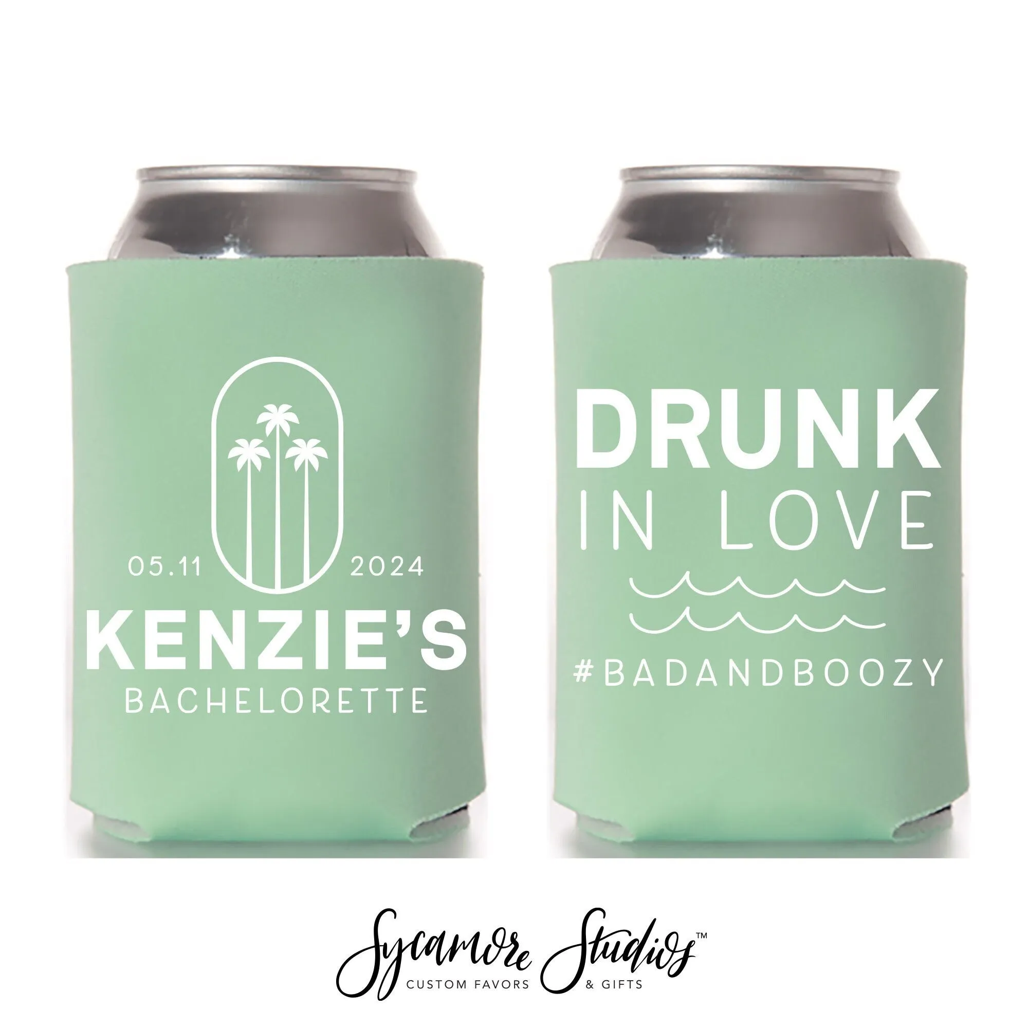 Drunk In Love - Bachelor / Bachelorette Can Cooler #18R