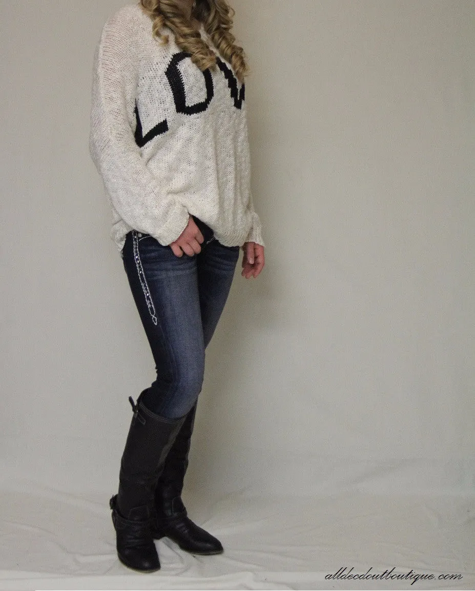 Elan | Love Slub Yarn Sweater