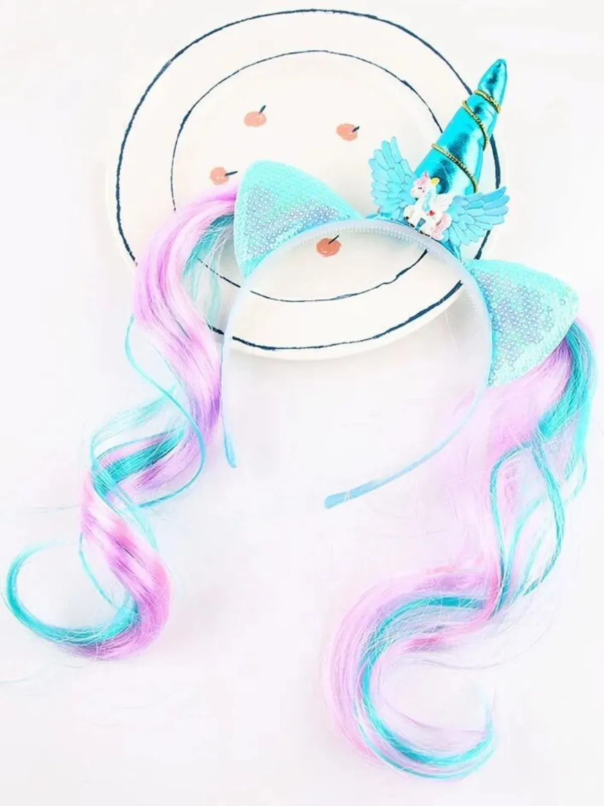 Girls Unicorn Chic Candy Curls Headband