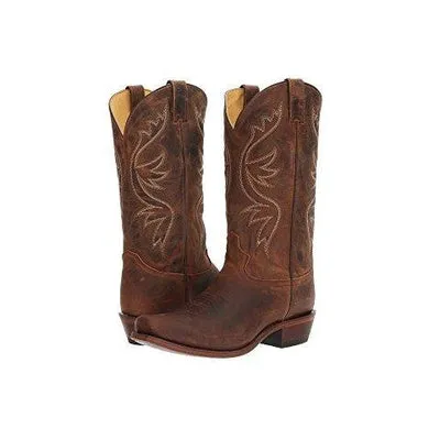 Men's Justin WESTERN Brown Apache 2257