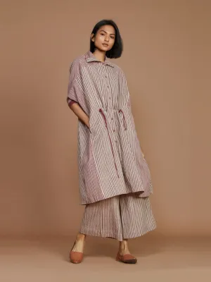 Striped Kaftan Dress