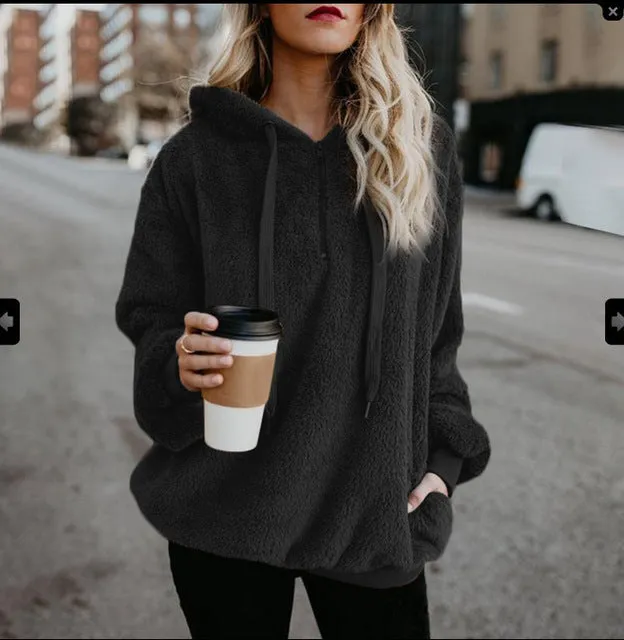 The Jordan Faux Fur Pullover