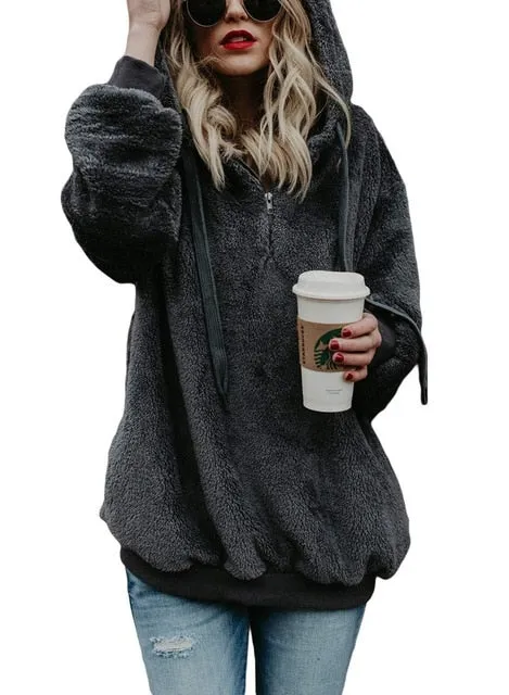 The Jordan Faux Fur Pullover