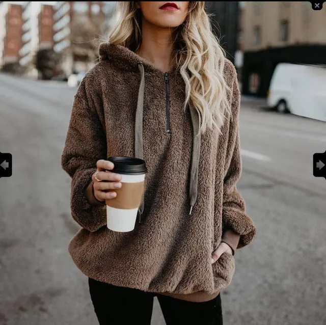 The Jordan Faux Fur Pullover