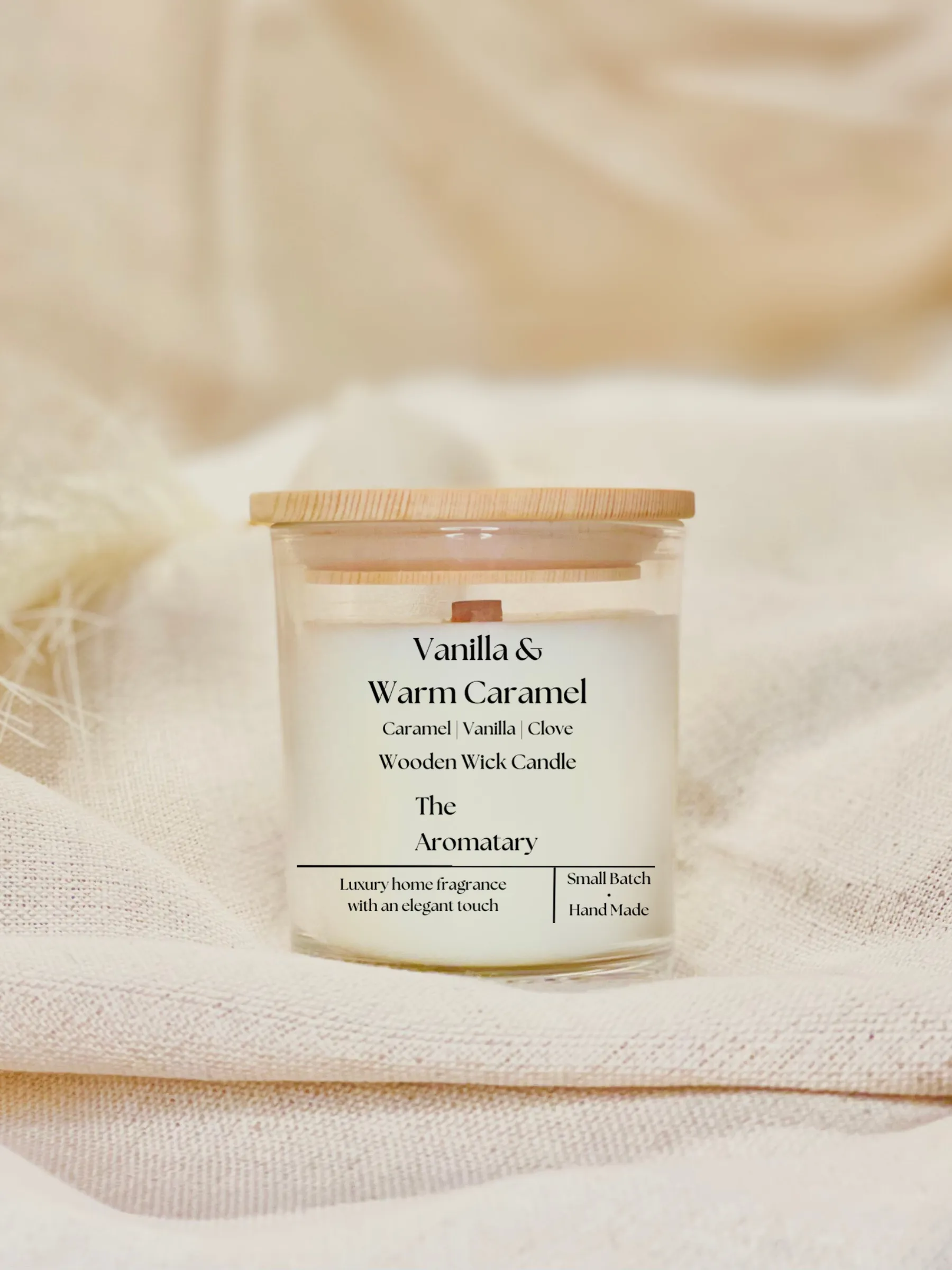 Vanilla & Warm Caramel Candle
