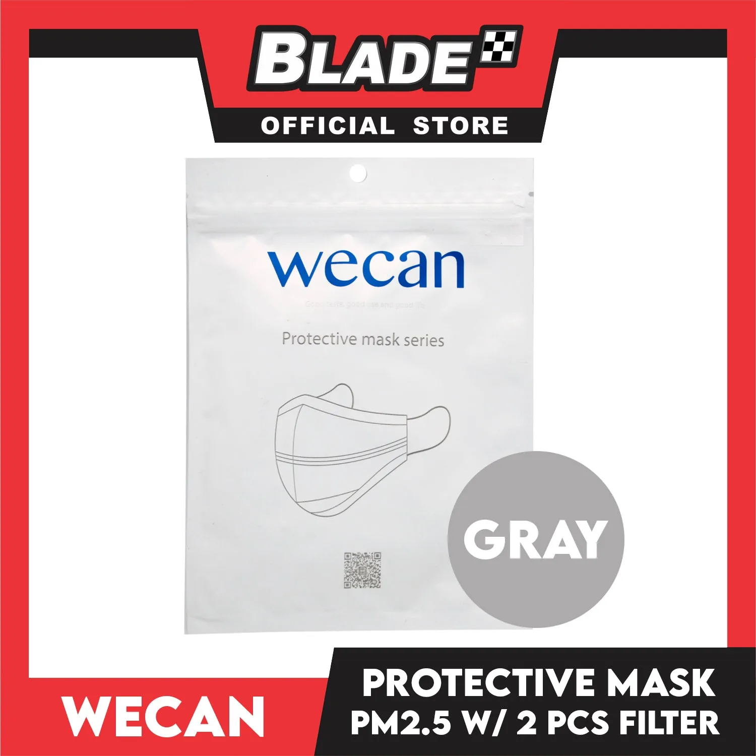 Wecan Protective Mask Series (Gray)