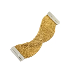 Woven Golden Armband Bracelet